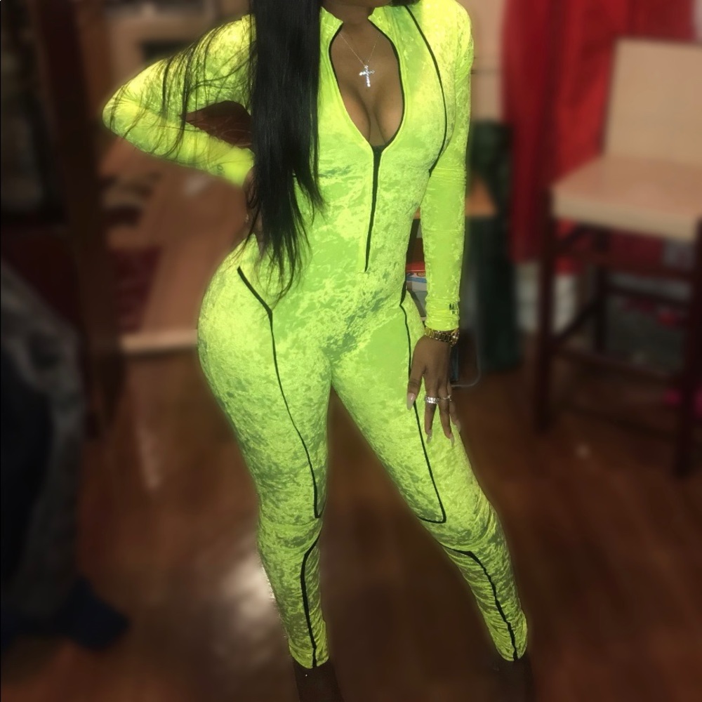 Lime Green Milano Bodysuit